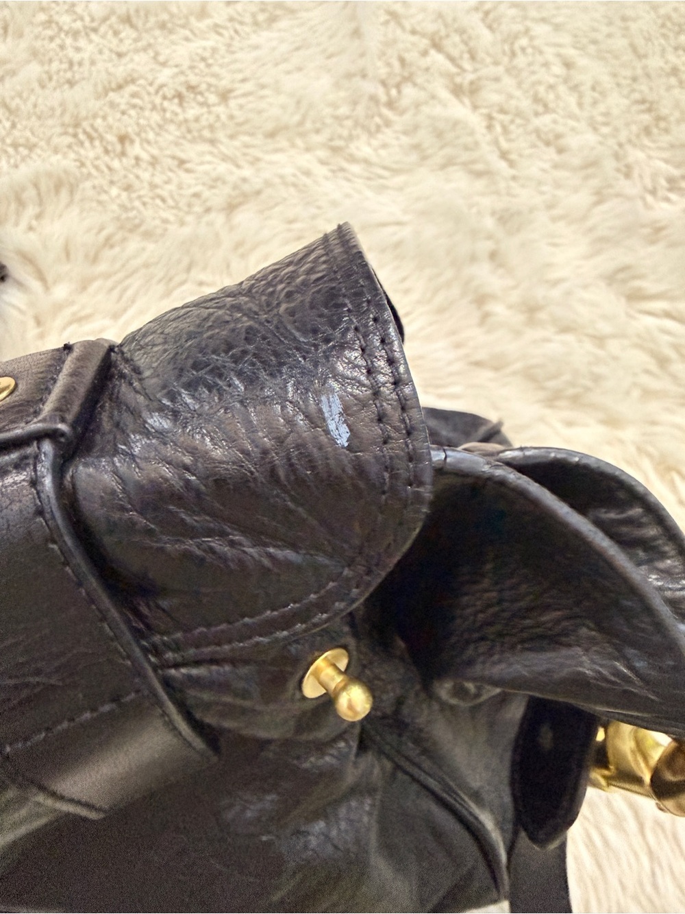 Mulberry Alexa Black Leather Shoulder Handbag
Satchel Crossbody Authentic Bag - Picture 9 of 14